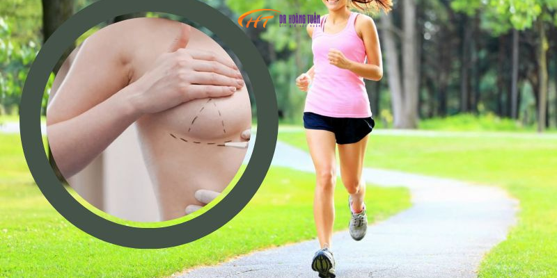 sau nâng ngực bao lâu có thể tập thể dục